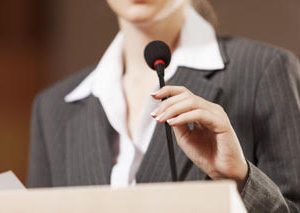Speaking